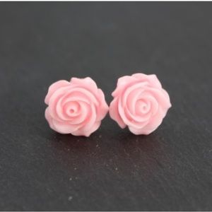 CLEAR OUT 💎 2/$6 or 4/$10 Handmade Earrings- Resin Roses